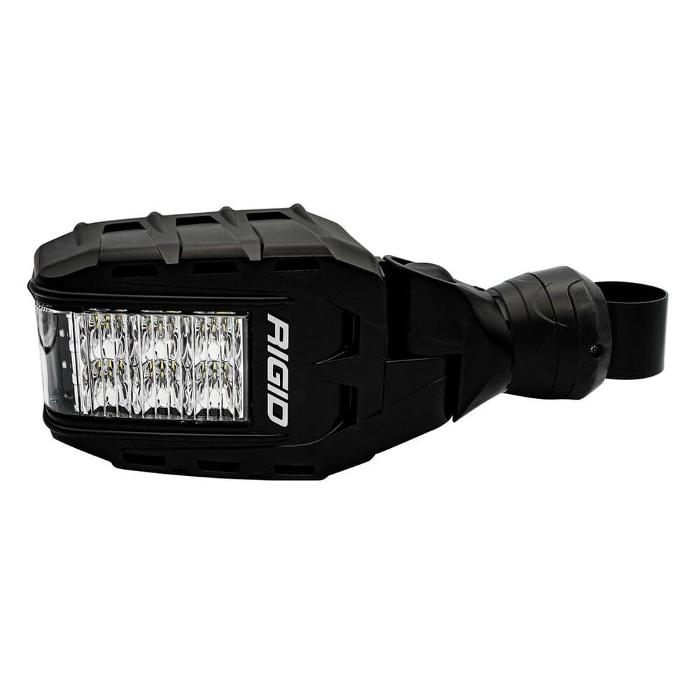 Rigid Reflect Tube Mount Side Mirror Pod Lights - Pair