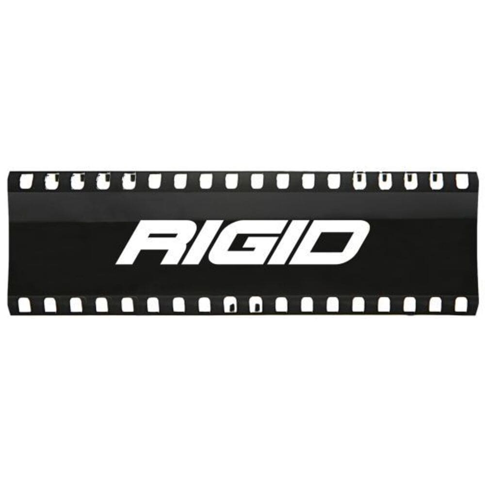 Rigid SR-Series 6" Black Polycarbonate Plastic Cover