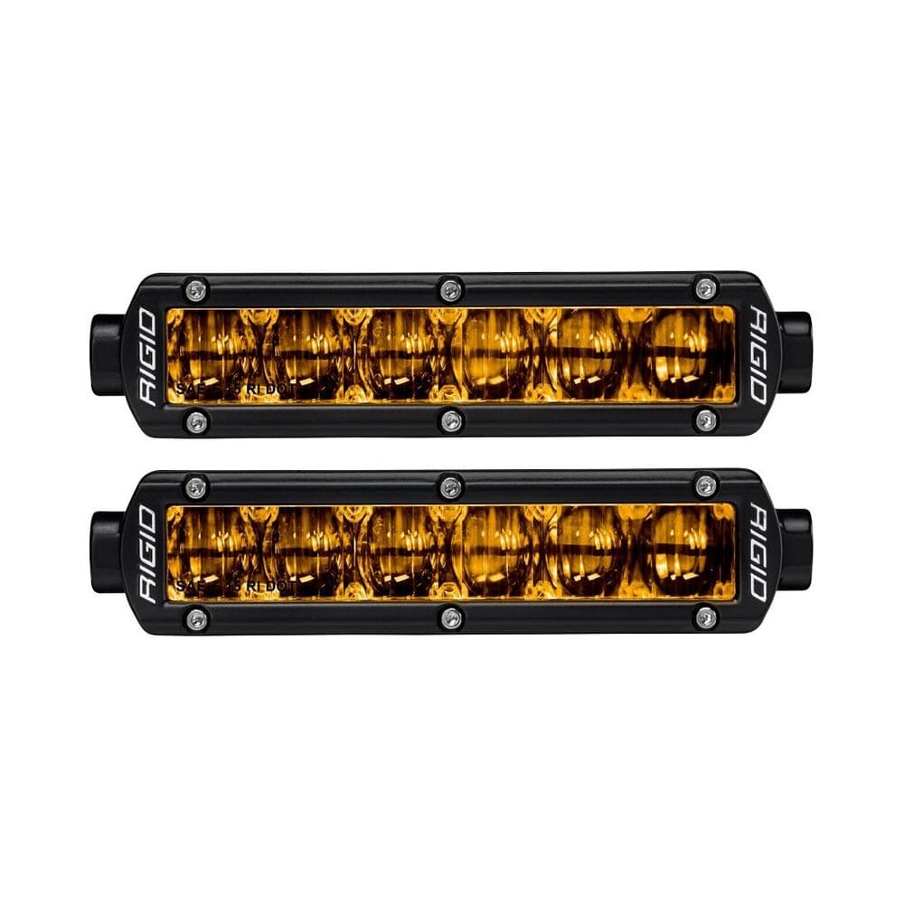 Rigid SR-Series Pro SAE 6" Surface Mount Light Bar - Pair