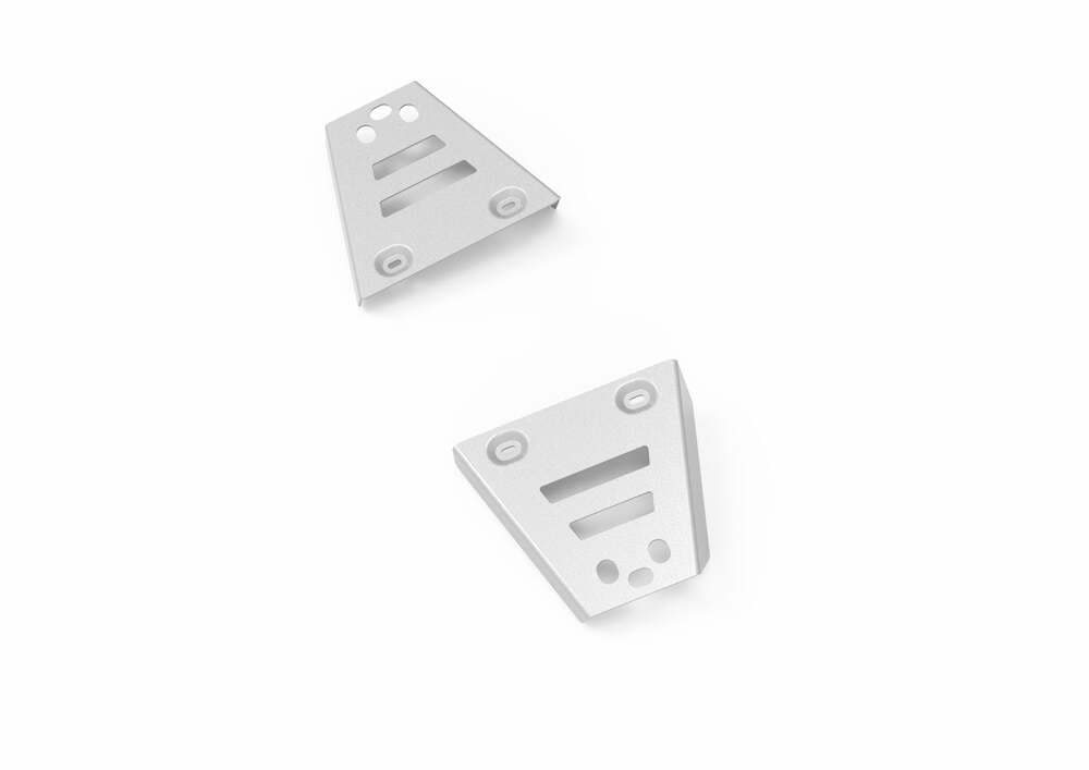 Rival Powersports '15-'22 Polaris Ranger Crew 570 Mid Size Alloy Rear A-Arm Guards