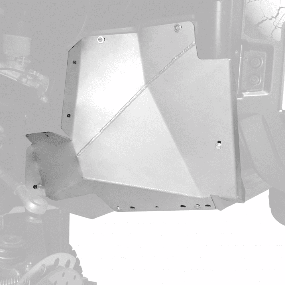 Rival Powersports '19-'25 Yamaha Wolverine Alloy Front Plate & Footwell Protection
