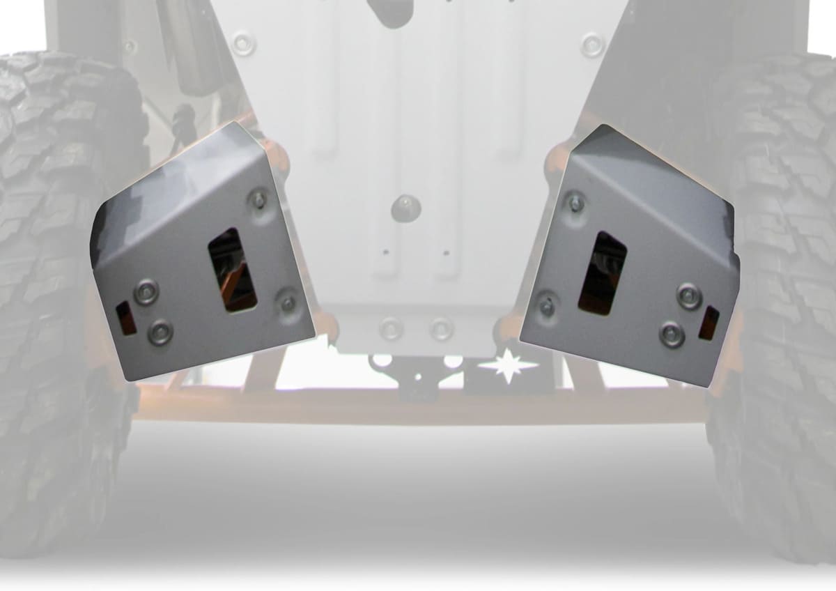 Rival Powersports Polaris Ranger Crew XP 1000 Rear Alloy A-Arm Guards