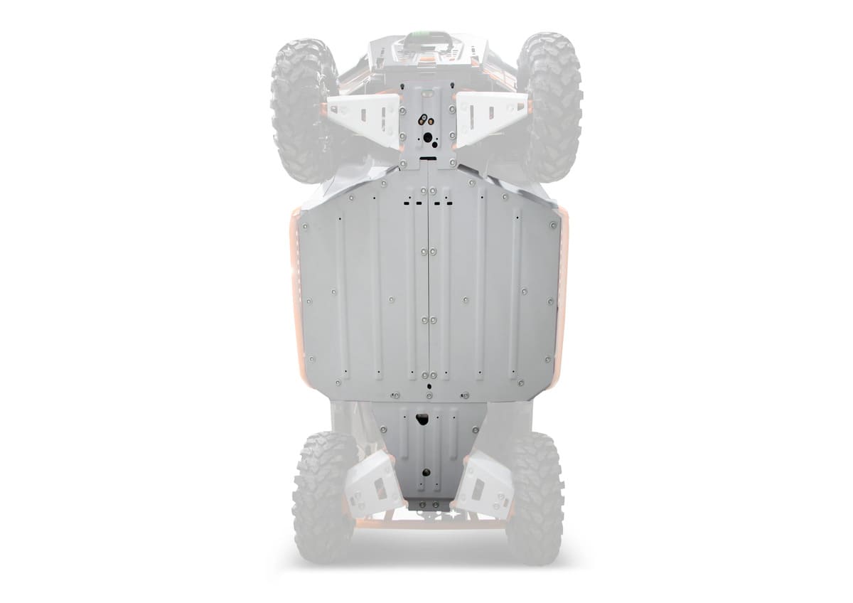 Rival Powersports Polaris Ranger XP 1000 Alloy Central Skid Plate