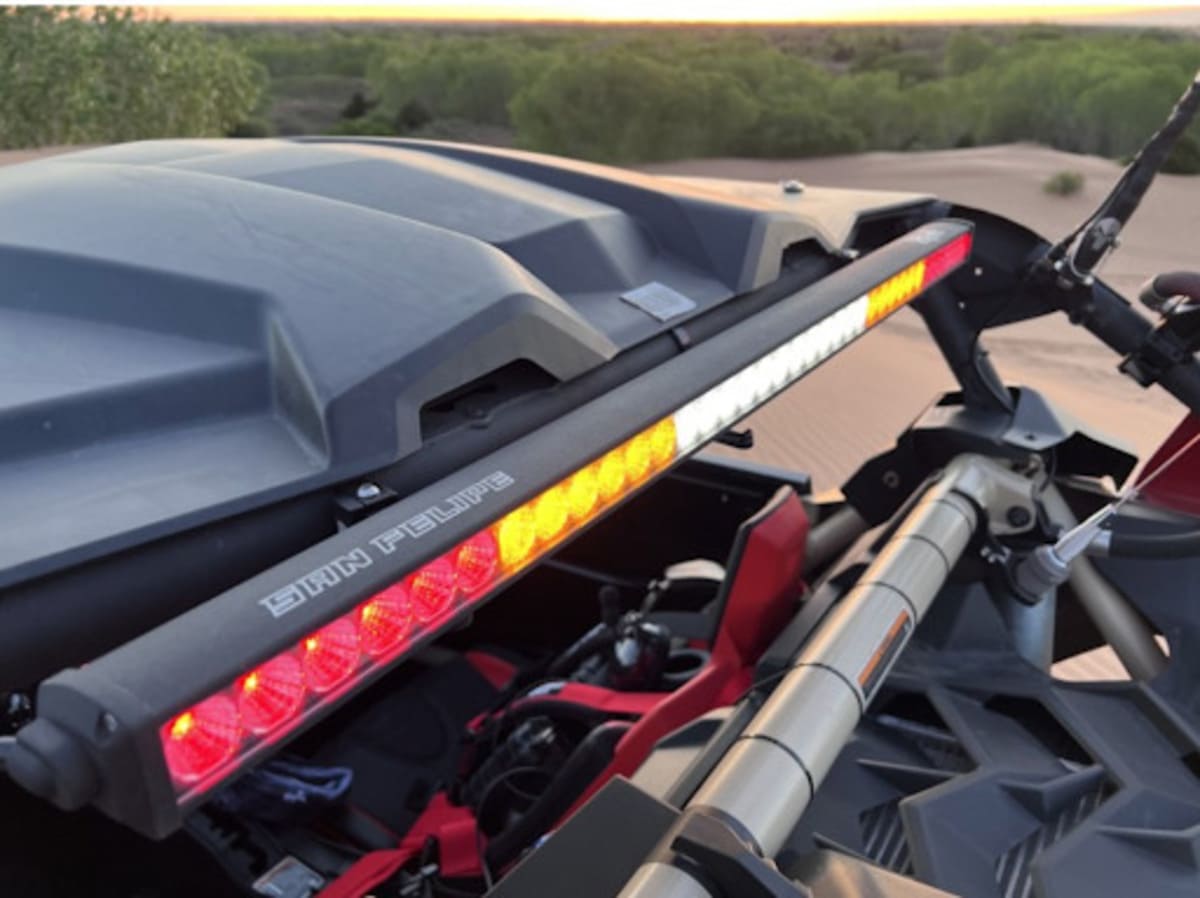 RLB Motorsports Can-Am Defender LED San Felipe Chase Light – Amber/White