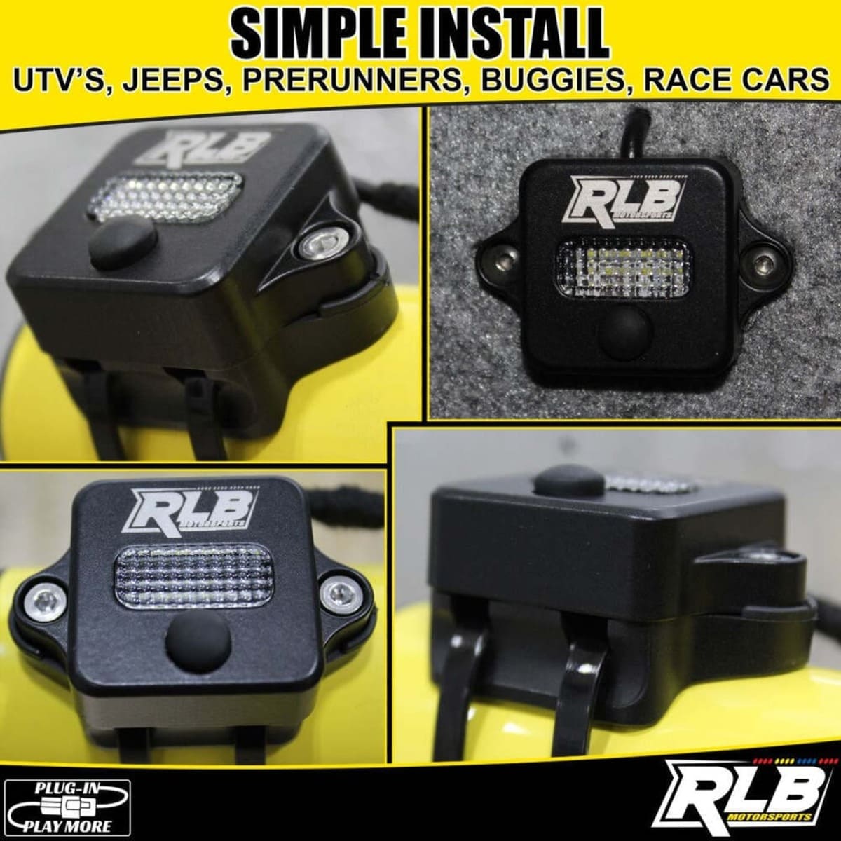 RLB Motorsports Can-Am Maverick X3 Dome Light White