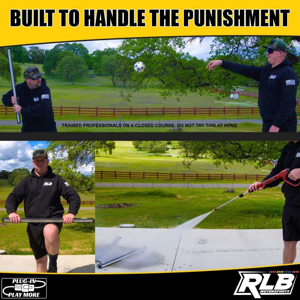 RLB Motorsports Can-Am Maverick X3 Dual Color LED Chase Light - Blue/White