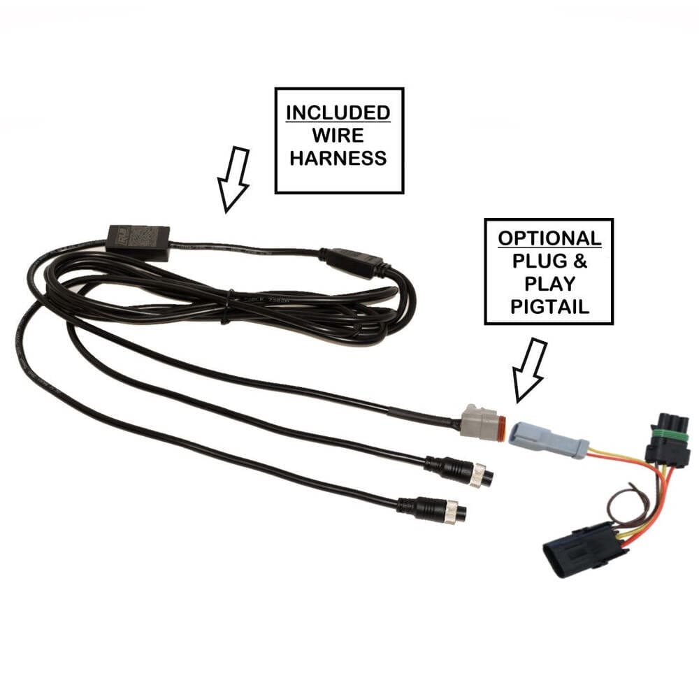 RLB Motorsports Chubs Bluetooth Fat RGB LED Whips