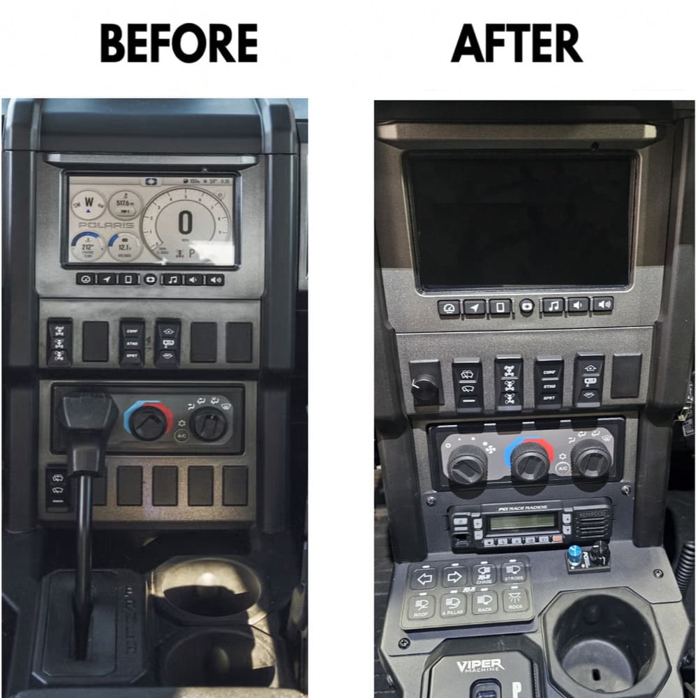 RLB Motorsports Polaris Xpedition PRO8 Dash Mount