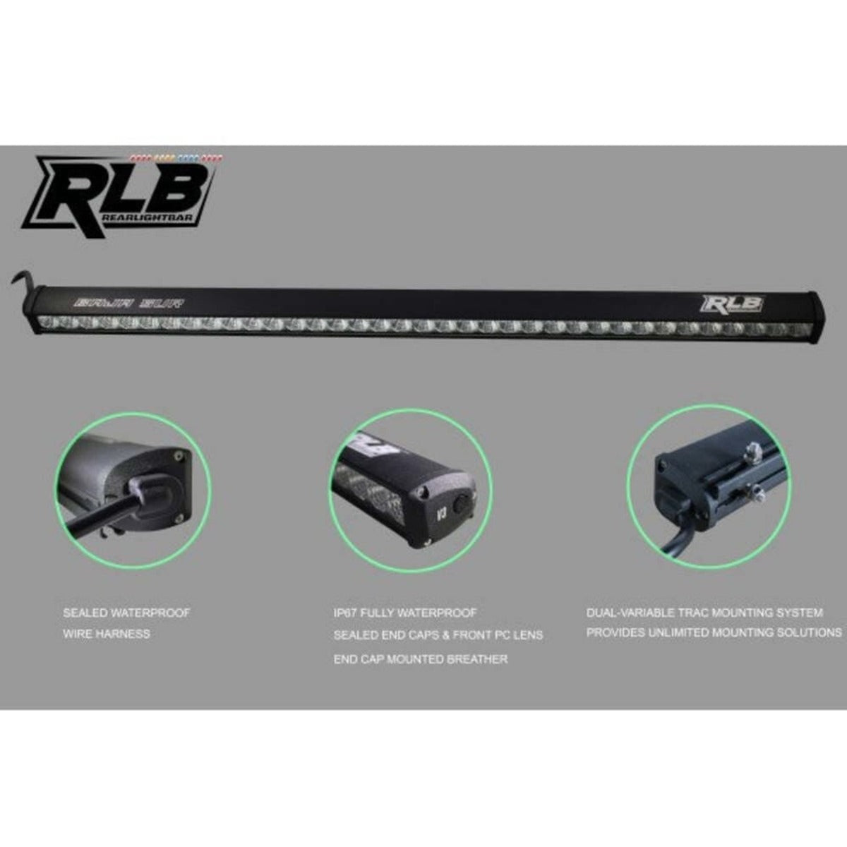 RLB Motorsports Yamaha YXZ San Felipe LED Chase Light - Amber/White