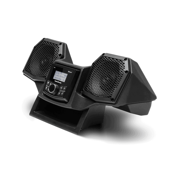 Rockford Fosgate All-In-One Dash Housing Stage 1 Audio System – Polaris Ranger