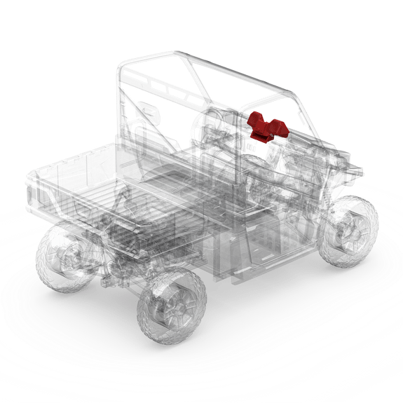 Rockford Fosgate All-In-One Dash Housing Stage 1 Audio System – Polaris Ranger