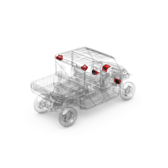 Rockford Fosgate Stage 2 Audio Kit – Polaris Ranger