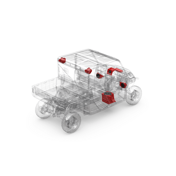 Rockford Fosgate Stage 4 Audio Kit – 2018+ Polaris Ranger