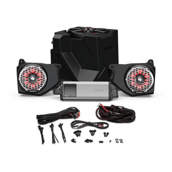 Rockford Fosgate Stage 5 Audio Kit - Polaris Ranger (Ride Command)
