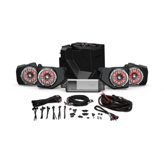Rockford Fosgate Stage 6 Audio Kit - Polaris Ranger (Ride Command)