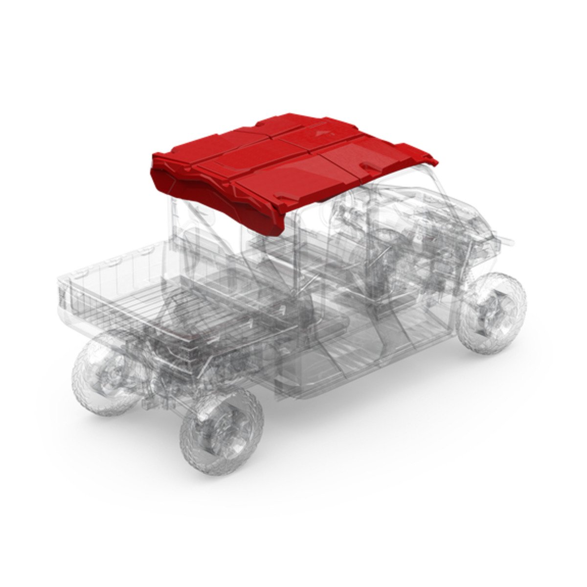 Rockford Fosgate '18+ Polaris Ranger Crew Front & Rear Audio Roof