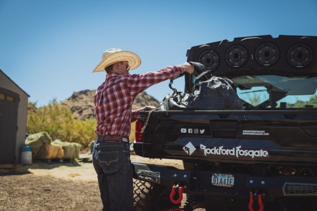 Rockford Fosgate '18+ Polaris Ranger Rear Audio Cap