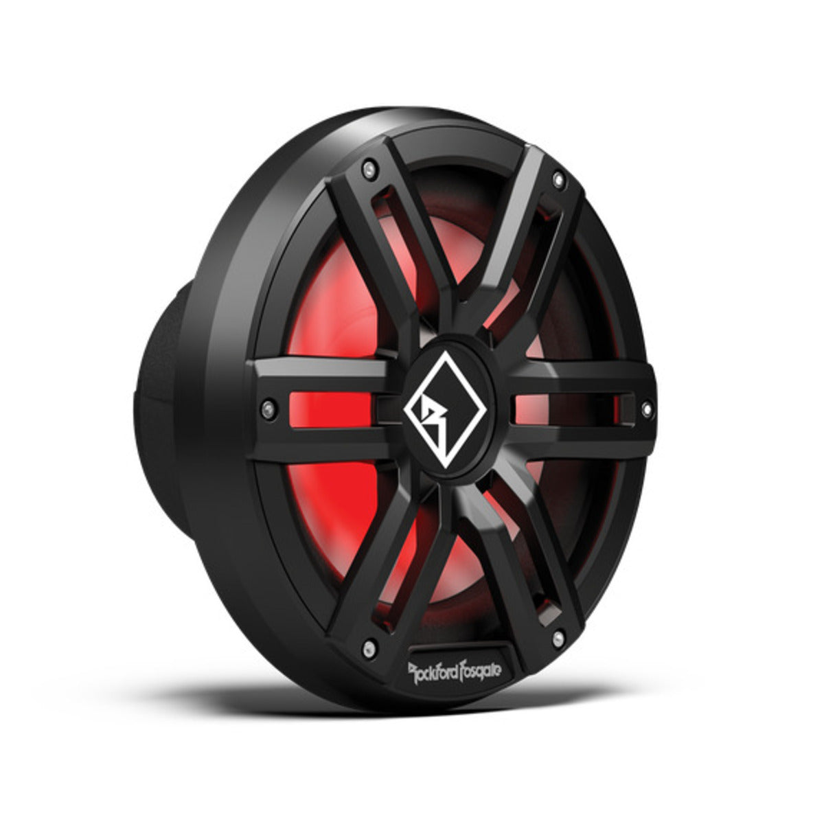 Rockford Fosgate Black Gen-2 M2 10" DVC 2Ω Color Optix Infinite Baffle Marine Subwoofer (Working on it)