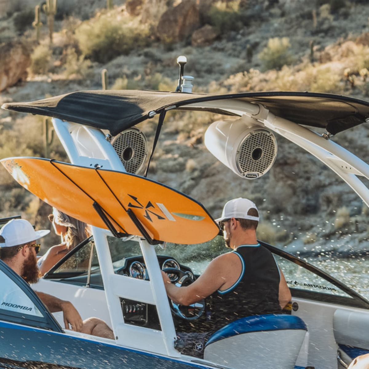 Rockford Fosgate M2 10" 2-Way Horn Loaded Tower Marine Speakers