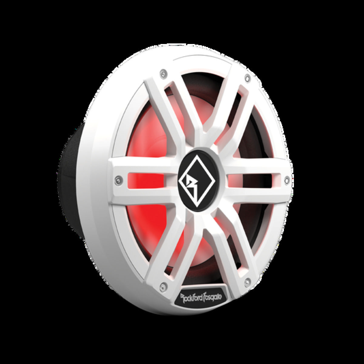 Rockford Fosgate Black Gen-2 M2 10" DVC 2Ω Color Optix Sealed Marine Subwoofer