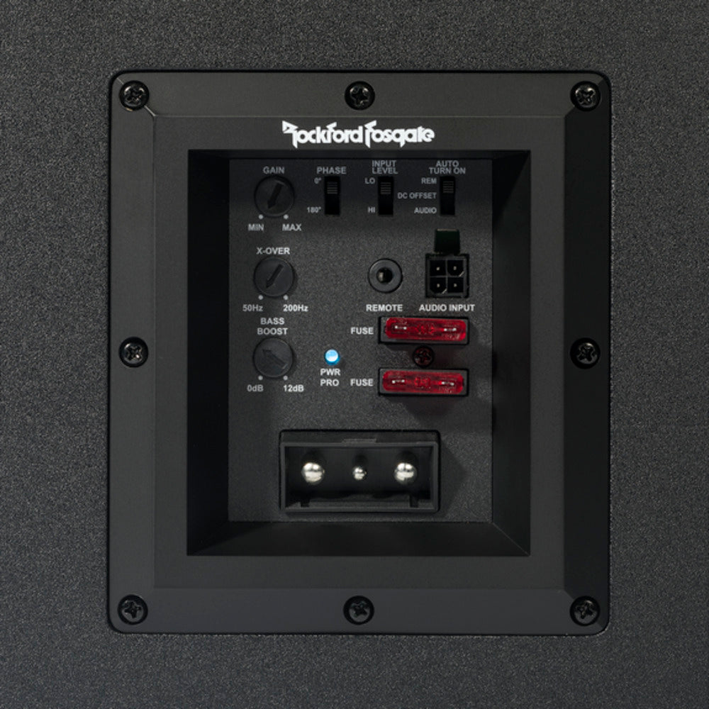 Rockford Fosgate Punch Single 12" 300 Watt Amplified Subwoofer