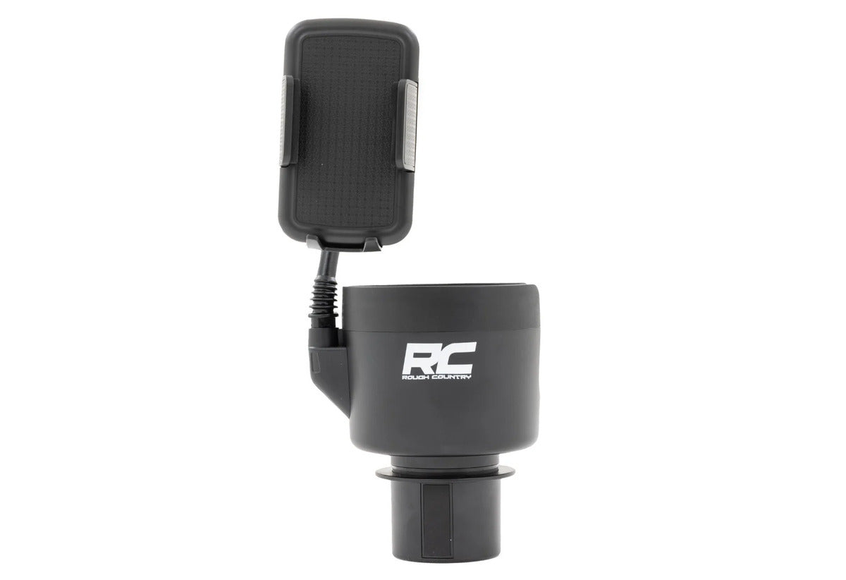 Rough Country 2-in-1 Expandable Cup & Phone Holder