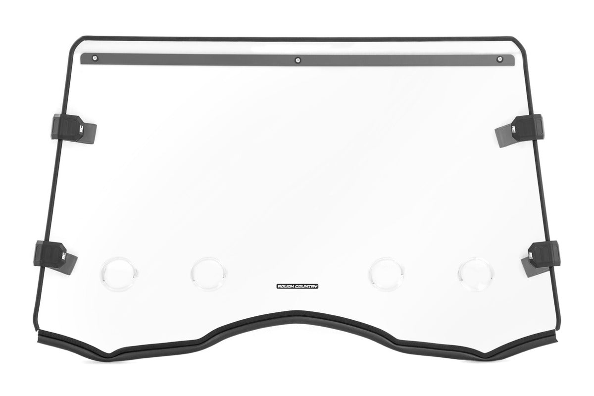 Rough Country Cam-Am Commander Max 1000 Scratch Resistant Vented Full Windshield