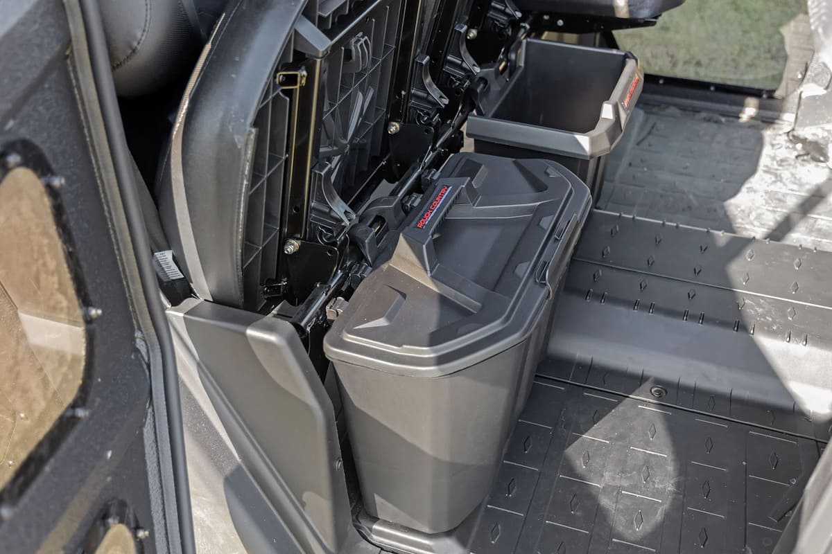 Rough Country Can-Am Defender HD 5/HD 8/HD 9/HD 10 Passenger Seat Under Seat Storage Box