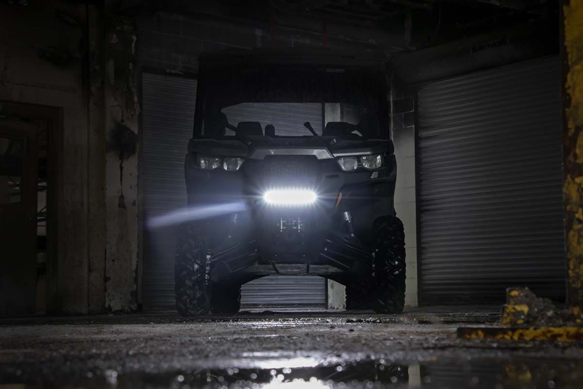 Rough Country Can-Am Defender HD 8 / 12'' Single Row LED Light Kit