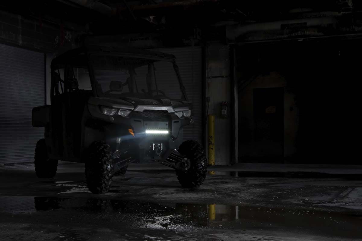 Rough Country Can-Am Defender HD 8 / 12'' Single Row LED Light Kit