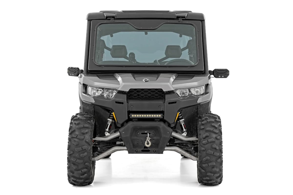 Rough Country Can-Am Defender HD 8/HD 9/HD 10 Glass Electric Tilt Windshield
