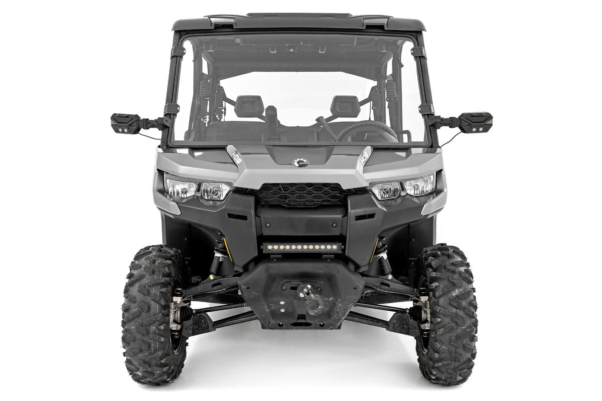 Rough Country Can-Am Defender HD 8/HD 9 Scratch Resistant Full Windshield