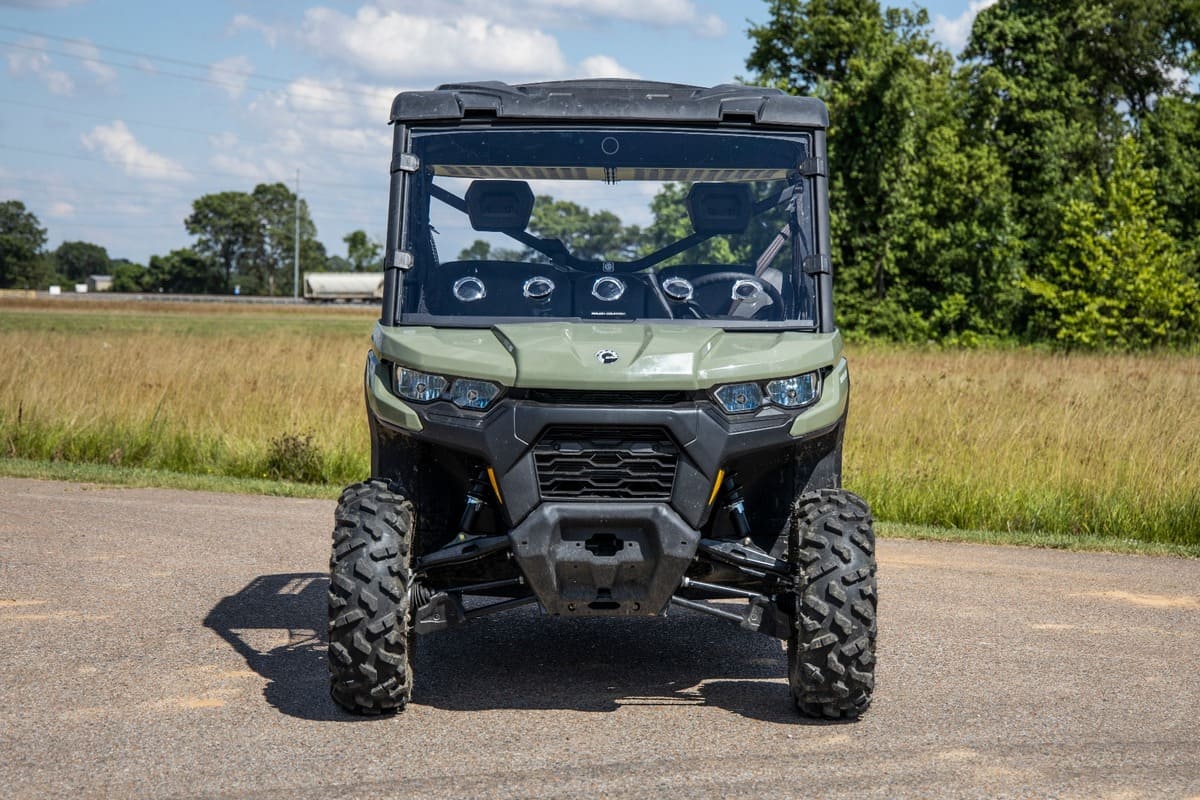 Rough Country Can-Am Defender HD Scratch Resistant Full Windshield