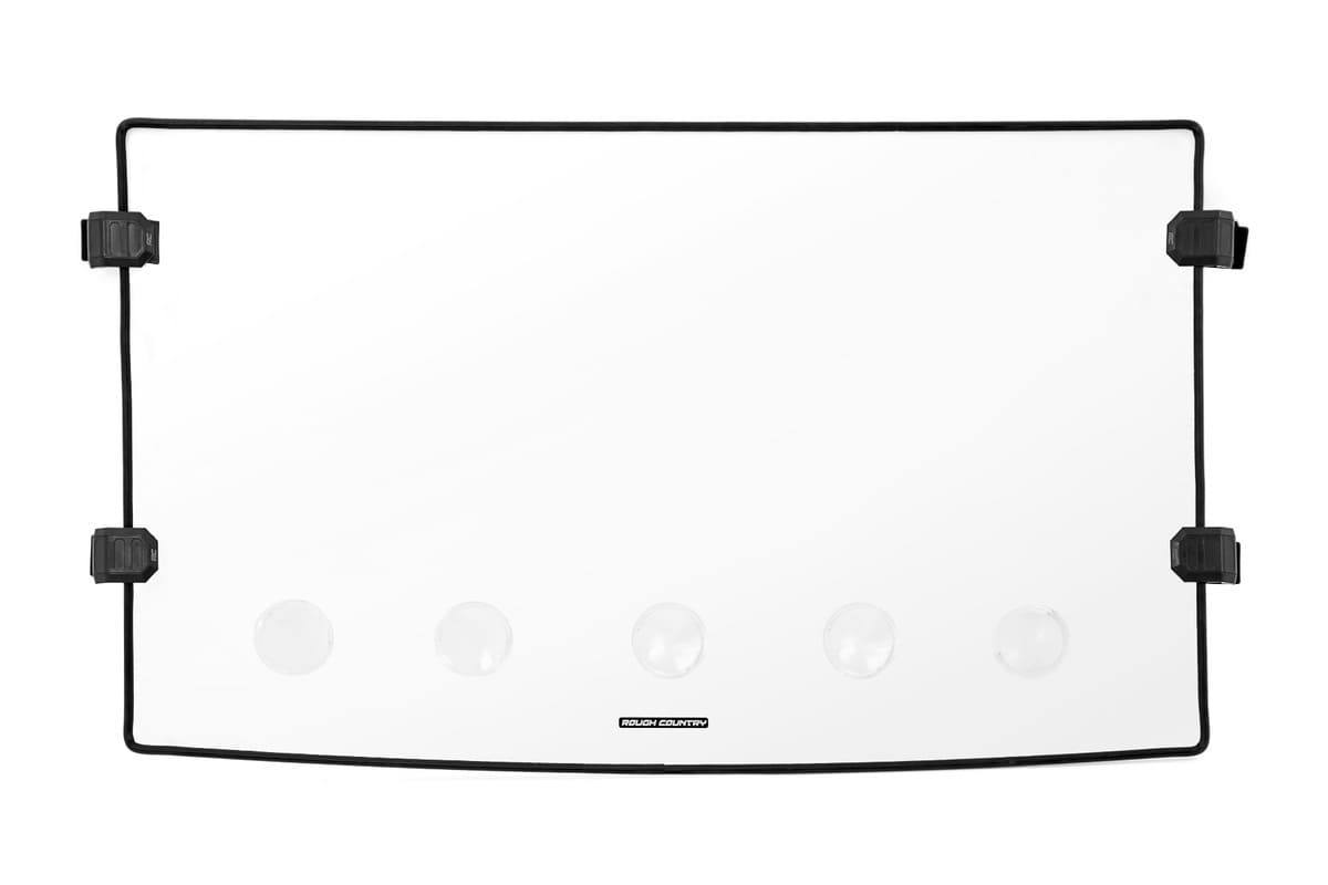 Rough Country Can-Am Defender Scratch Resistant Vented Full Windshield