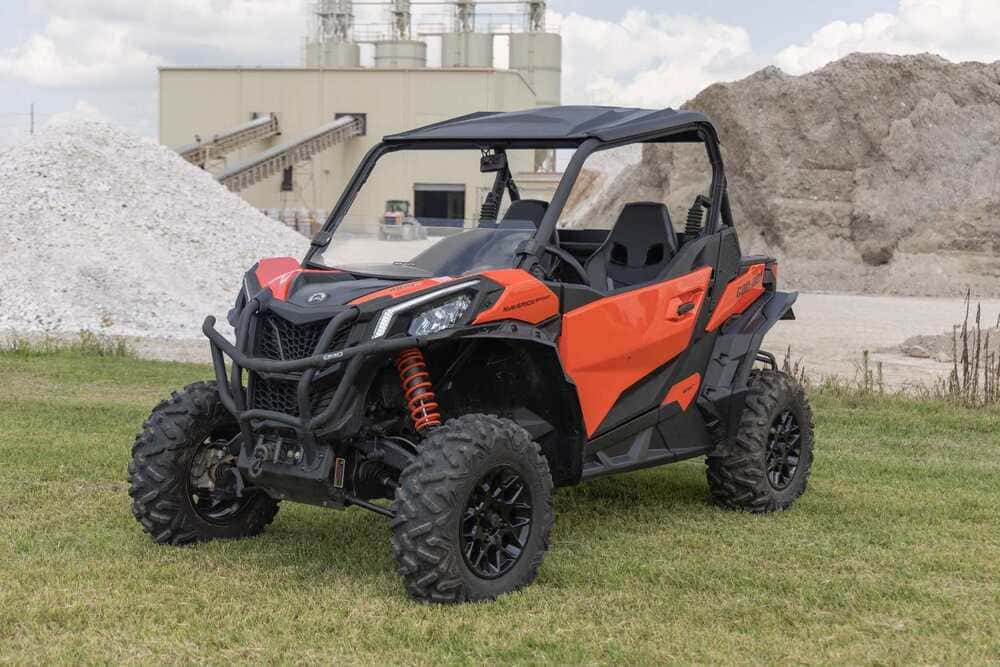 Rough Country Can-Am Maverick Sport Scratch Resistant Half Windshield