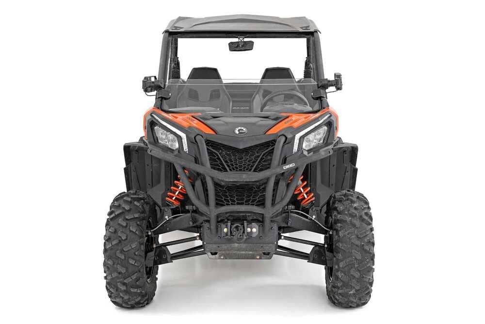 Rough Country Can-Am Maverick Sport Scratch Resistant Half Windshield