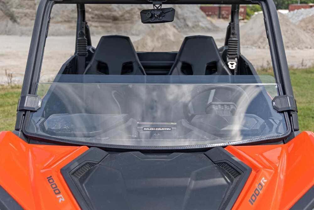 Rough Country Can-Am Maverick Sport Scratch Resistant Half Windshield