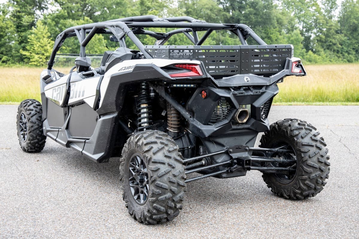 Rough Country Can-Am Maverick X3 6" Black Slimline Pair Tail Light Mount LED Light Kit