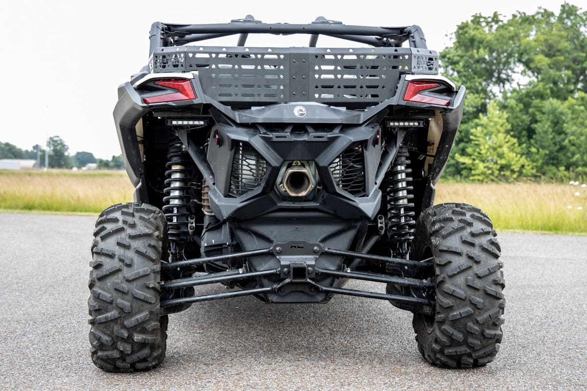 Rough Country Can-Am Maverick X3 6" Black Slimline Pair Tail Light Mount LED Light Kit