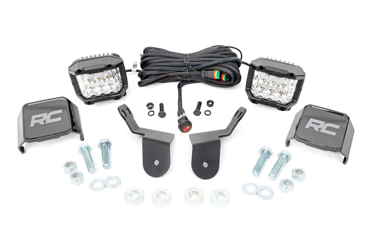 Rough Country Honda Pioneer 1000/1000-5 Dual LED Cube Kit