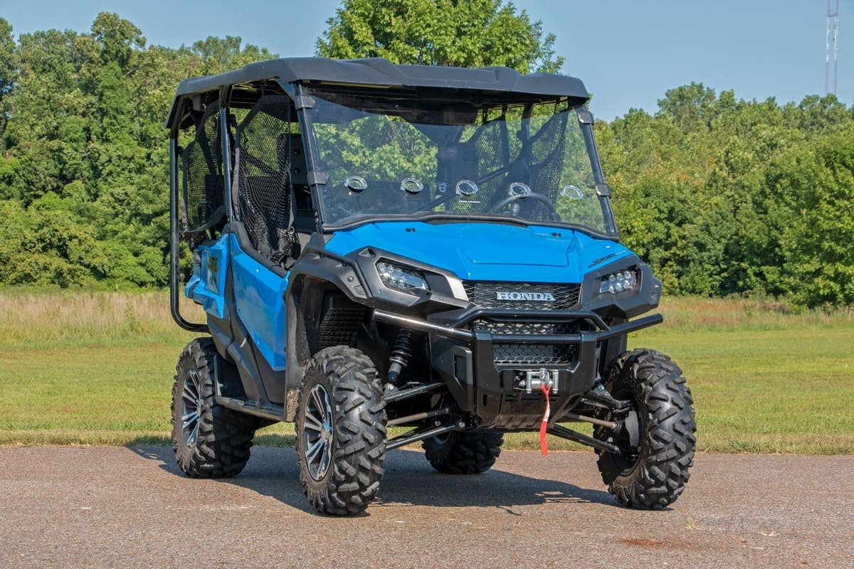 Rough Country Honda Pioneer 1000 Scratch Resistant Vented Full Windshield