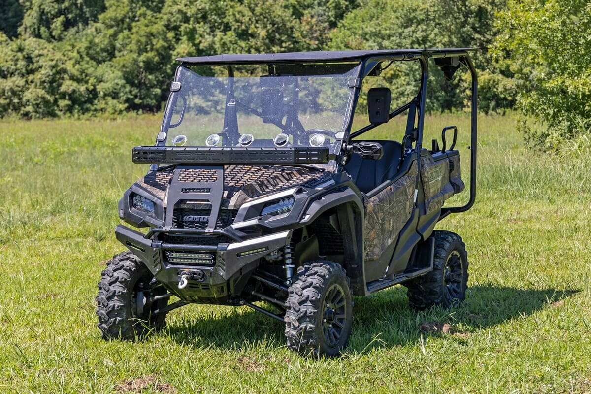 Rough Country Honda Pioneer 1000 Ride Height Adjust M1 Front Coil Over Shocks