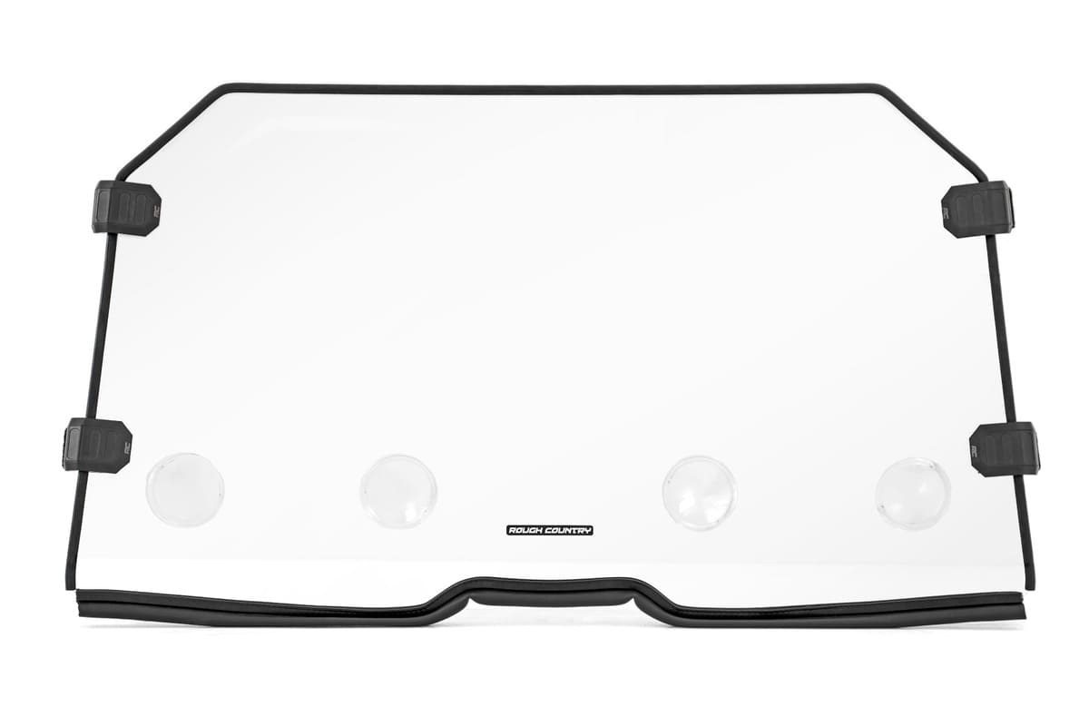 Rough Country Honda Talon 1000 Scratch Resistant Vented Full Windshield