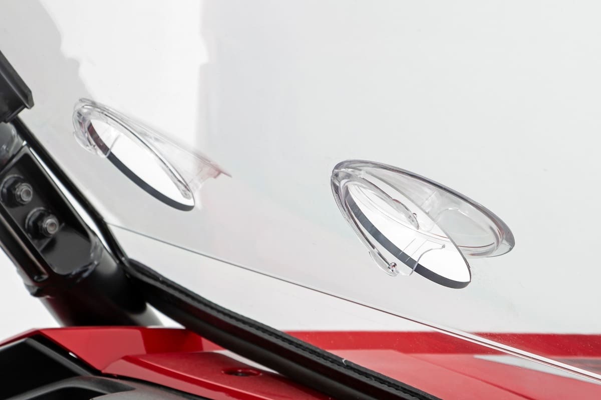 Rough Country Honda Talon 1000 Scratch Resistant Vented Full Windshield