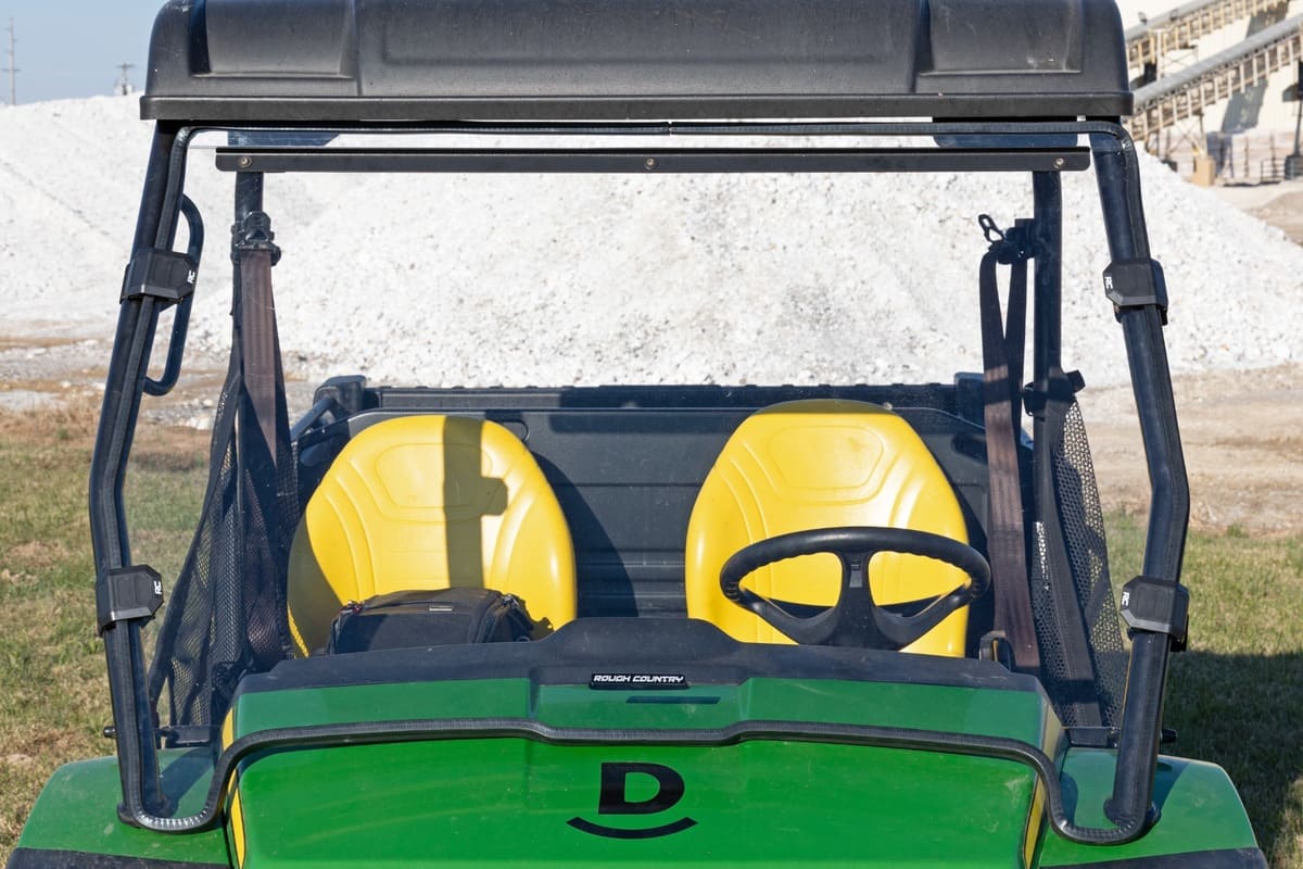 Rough Country John Deere Gator XUV 825 Scratch Resistant Full Windshield
