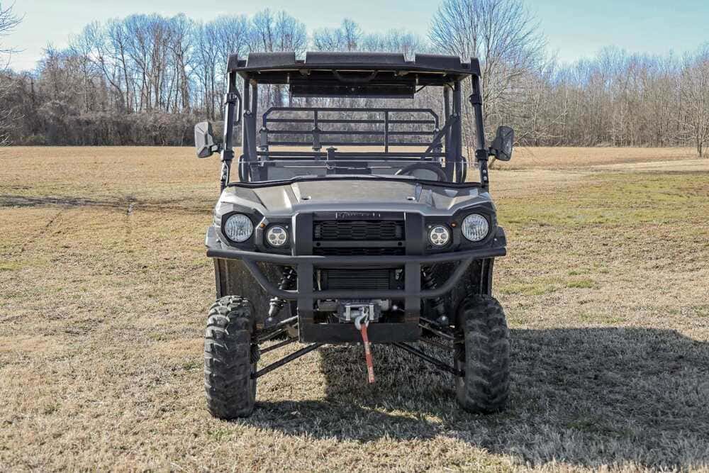 Rough Country Kawasaki Mule Scratch Resistant Full Windshield