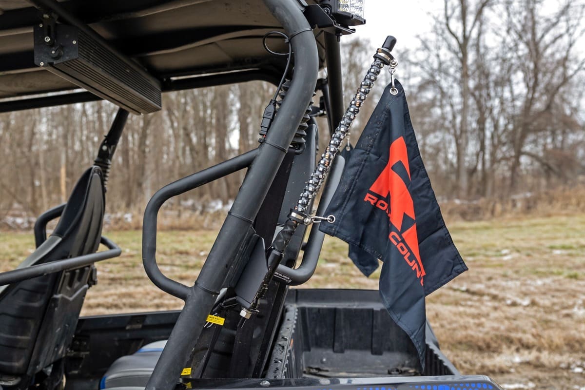 Rough Country Kawasaki Teryx 4WD LED Whip Light Kit