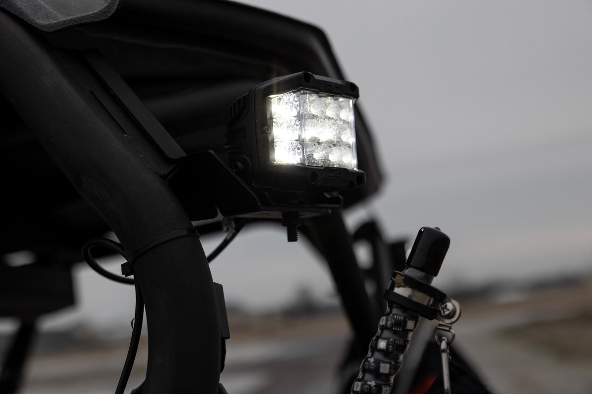 Rough Country Kawasaki Teryx Rear Cage Mount LED Light Kit