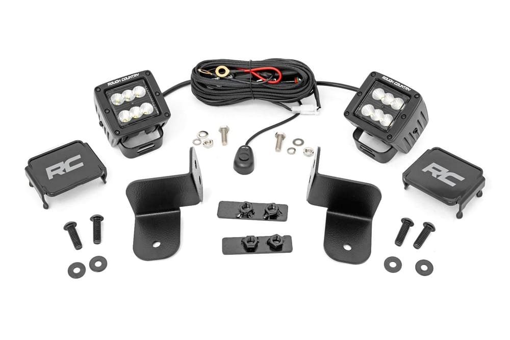Rough Country Polaris '17-'25 Ranger 1000/ XP 1000 Rear Facing LED Kit