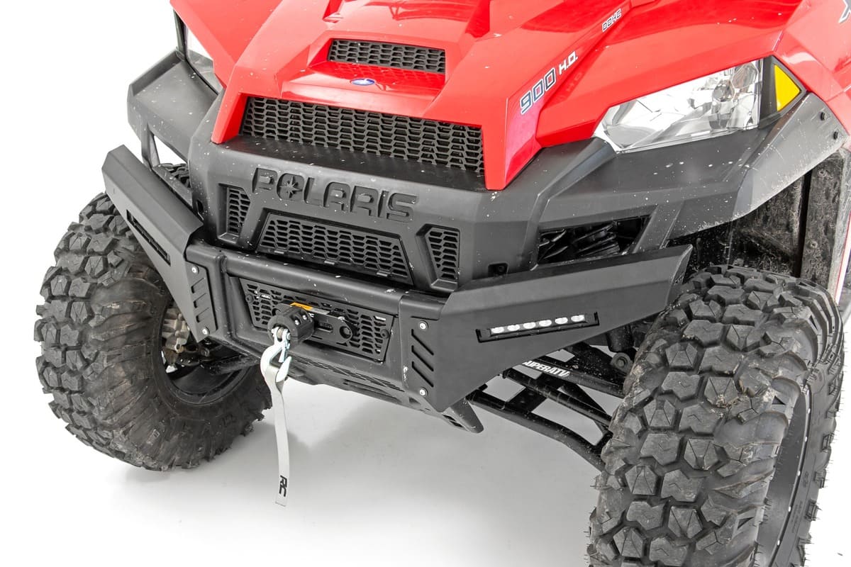 Rough Country Polaris Ranger 1000 6" Black Slimline LED Pair Bumper Wings